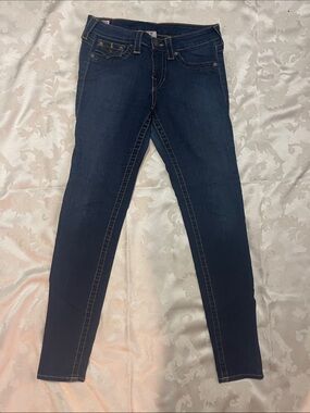 True Religion Dark Indigo Skinny Jeans